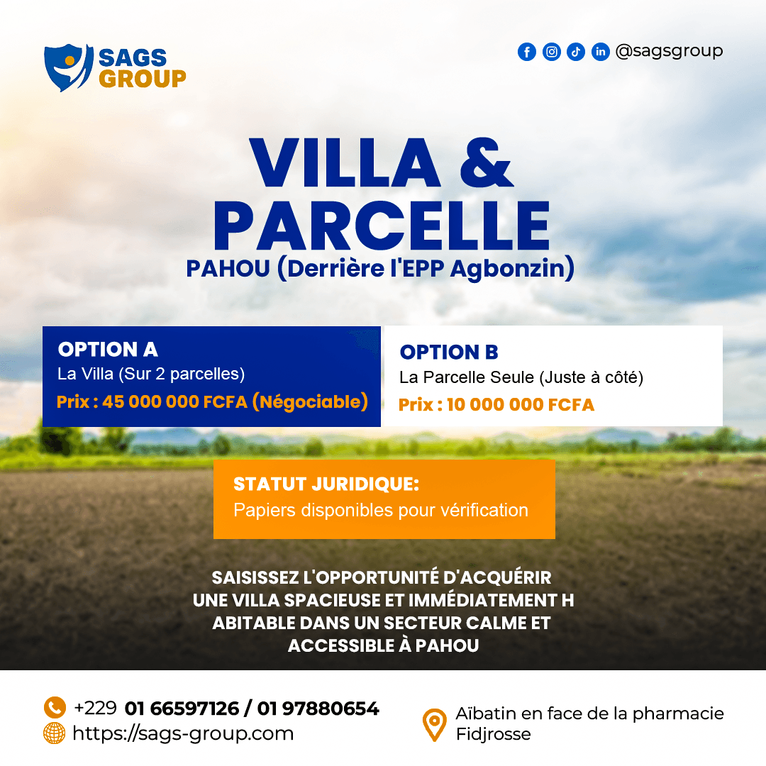 Villa & Parcelle - Photo principale