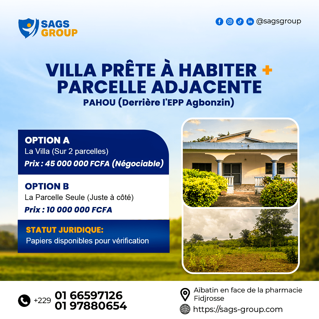 Villa & Parcelle  - Photo principale